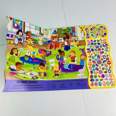 Đồ Chơi Âm Thanh My First Sounds 100 Nút Bấm Tiếng Anh Cho Bé – Tìm Hình, Nghe Âm Thanh