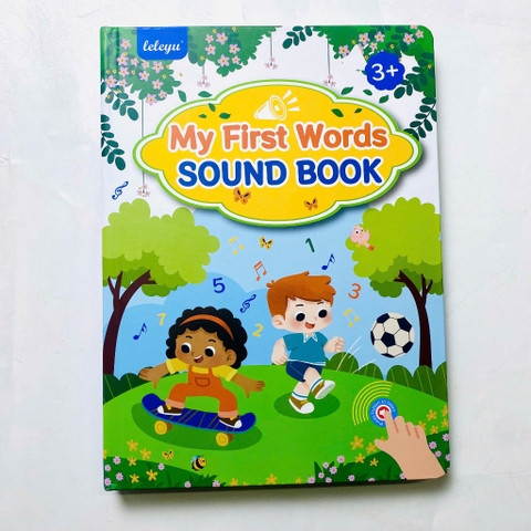 Đồ Chơi Âm Thanh My First Words Sound Book – 300 Từ Vựng, 10 Chủ Đề Cho Bé 3+