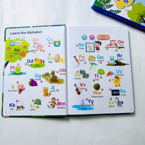 Đồ Chơi Âm Thanh My First Words Sound Book – 300 Từ Vựng, 10 Chủ Đề Cho Bé 3+