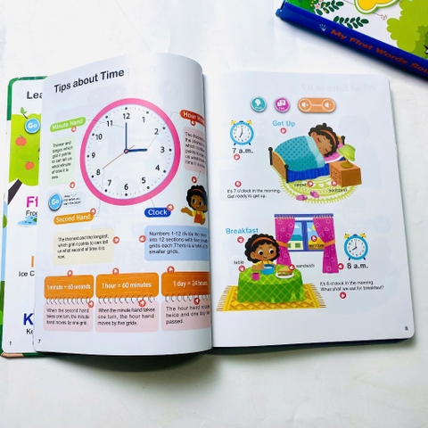Đồ Chơi Âm Thanh My First Words Sound Book – 300 Từ Vựng, 10 Chủ Đề Cho Bé 3+