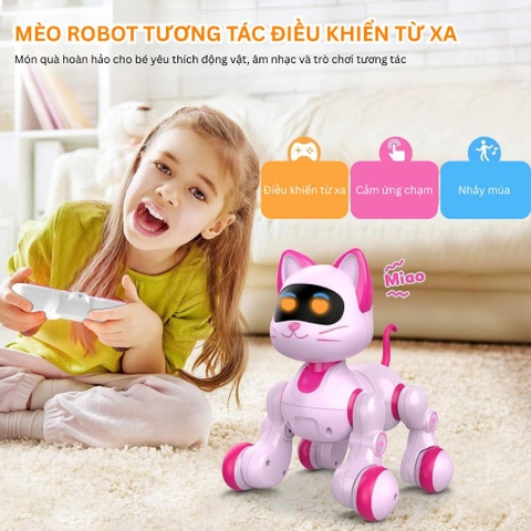 CHÓ ROBOT THÔNG MINH – CÚN ROBOT ĐIỀU KHIỂN SIÊU NGẦU