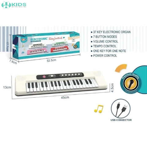Bộ Đàn Organ Điện Tử 37 Phím Cho Bé