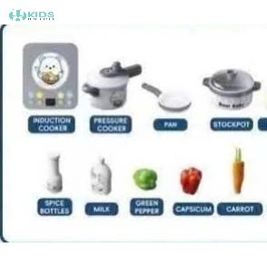 Bộ Đồ Chơi Nấu Ăn Đầu Bếp Gấu 34 Chi Tiết Cho Bé