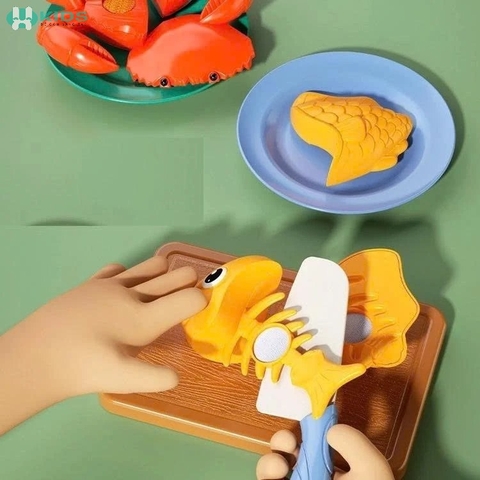 Bộ Đồ Chơi Cắt Rau Củ Hình Quả Táo 19 Chi Tiết