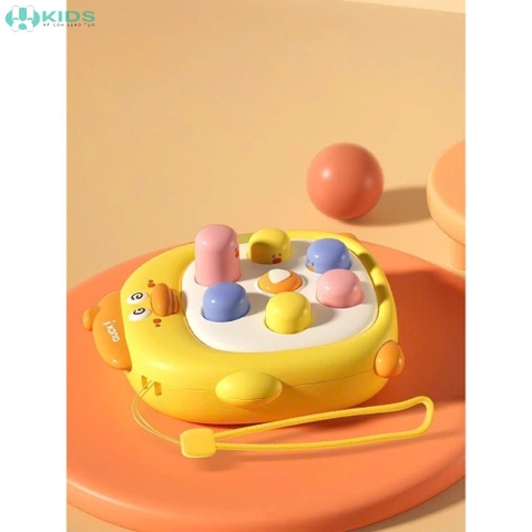 Đồ Chơi Đập Chuột Bấm Tay Hình Vịt, Trò Chơi Phản Xạ Giảm Căng Thẳng Mini