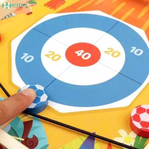 Bàn Cờ Gỗ 5in1 Cho Bé