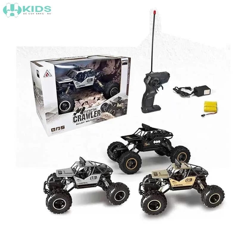 Xe Điều Khiển Địa Hình Hợp Kim 4 Bánh Điều Khiển Từ Xa