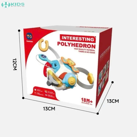 Khối Bận Rộn 10in1 Đa Năng Cho Bé 18M+