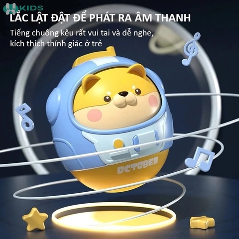 Đồ Chơi Lật Đật Gật Gù Phi Hành Gia Cho Bé