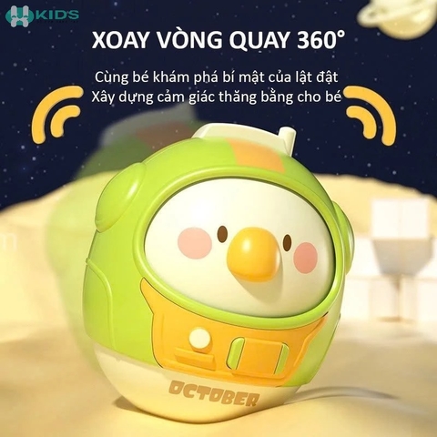 Đồ Chơi Lật Đật Gật Gù Phi Hành Gia Cho Bé