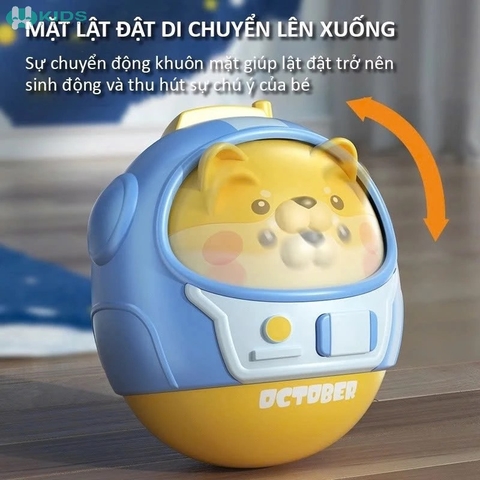 Đồ Chơi Lật Đật Gật Gù Phi Hành Gia Cho Bé