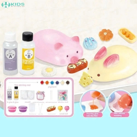Bộ Đồ Chơi DIY Tạo Hình Thú Cưng Cho Bé