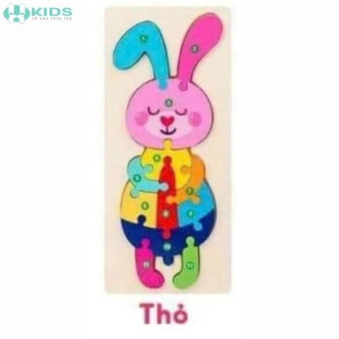 Đồ Chơi Ghép Hình Gỗ Nổi Montessori Cho Bé