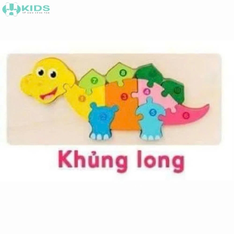 Đồ Chơi Ghép Hình Gỗ Nổi Montessori Cho Bé