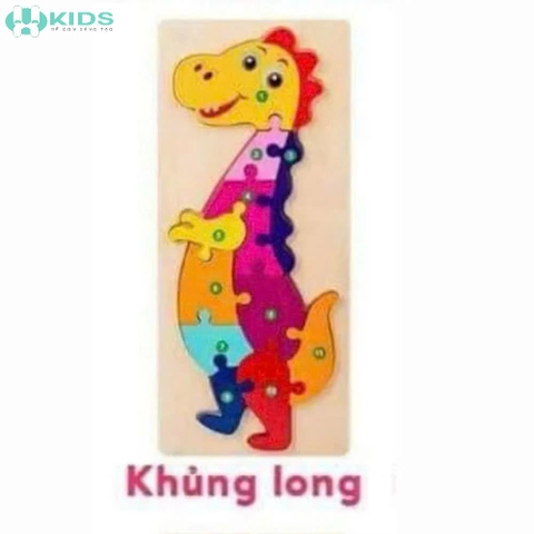 Đồ Chơi Ghép Hình Gỗ Nổi Montessori Cho Bé
