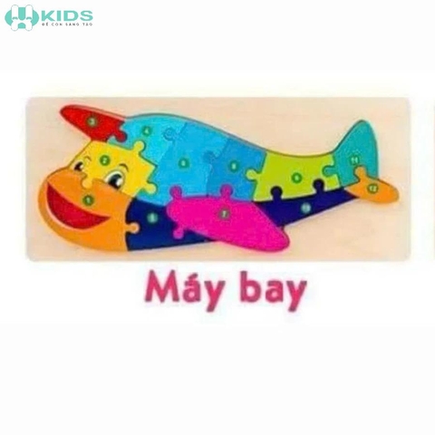 Đồ Chơi Ghép Hình Gỗ Nổi Montessori Cho Bé