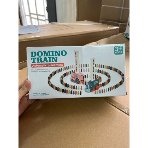 Tàu Xếp Domino Tự Động 48 Chi Tiết Cho Bé – Mã X007-1