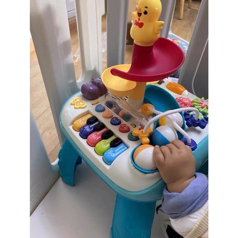 Bàn nhạc đa năng, bàn chơi giáo dục sớm kích thích phát triển giác quan