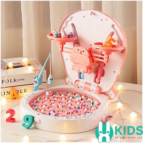 Đồ Chơi Câu Cá Toán Học 4in1 Có Nhạc Có Nam Châm