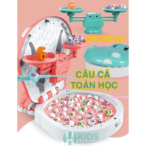 Đồ Chơi Câu Cá Toán Học 4in1 Có Nhạc Có Nam Châm