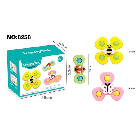 Đồ chơi con quay spinner vui nhộn ( hộp 3 con)