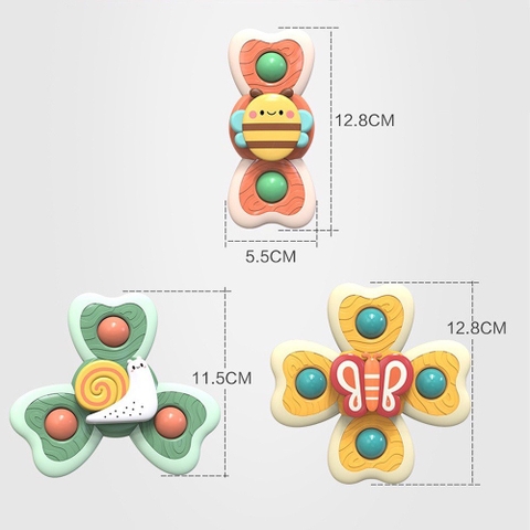 Đồ chơi con quay spinner vui nhộn ( hộp 3 con)