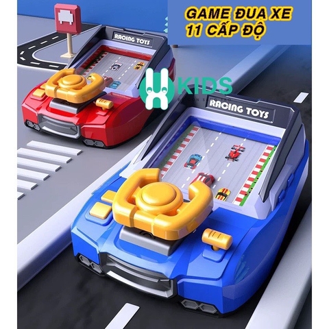 Đồ chơi vô lăng lái xe ô tô mô phỏng game đua xe có pin sạc kèm hiêu ứng âm thâm