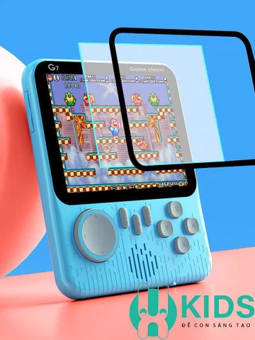 MÁY CHƠI GAME CẦM TAY SIÊU CẤP G7, MÁY CHƠI GAME 660 TRÒ CHƠI CHƠI ĐƯỢC 2 NGƯỜI, KẾT NỐI TV SIÊU VUI NHỘN CHO CÁC BÉ