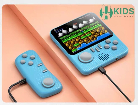 MÁY CHƠI GAME CẦM TAY SIÊU CẤP G7, MÁY CHƠI GAME 660 TRÒ CHƠI CHƠI ĐƯỢC 2 NGƯỜI, KẾT NỐI TV SIÊU VUI NHỘN CHO CÁC BÉ