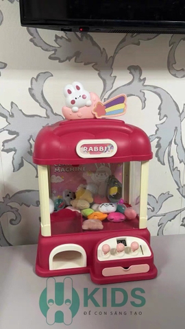 MÁY GẮP THÚ MINI THỎ GẤU CẦU VỒNG, MÁY GẮP THÚ BÔNG SẴN XU VÀ GẤU SIÊU TO ĐẸP ,CỰC KÌ THÚ VỊ VÀ VUI NHỘN CHO BÉ