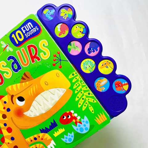 Đồ Chơi Âm Thanh Touch And Feel Sound Book 10 Âm Thanh Cho Bé 3 Tuổi+