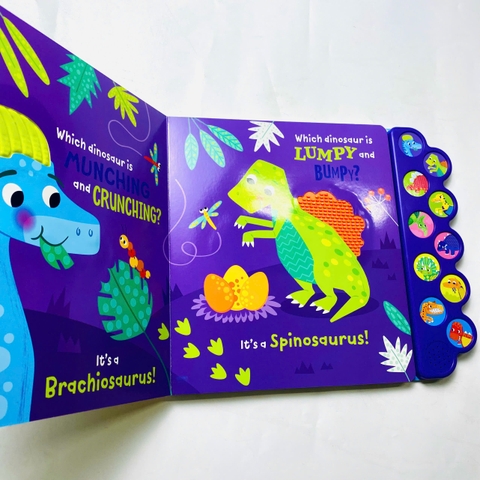 Đồ Chơi Âm Thanh Touch And Feel Sound Book 10 Âm Thanh Cho Bé 3 Tuổi+