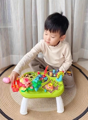 BÀN BẬN RỘN NÔNG TRẠI 9IN1 – CHƠI MÊ KHÔNG RỜI, HỌC MÀ KHÔNG CHÁN