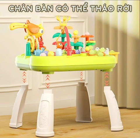 BÀN BẬN RỘN NÔNG TRẠI 9IN1 – CHƠI MÊ KHÔNG RỜI, HỌC MÀ KHÔNG CHÁN