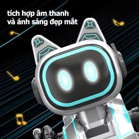 CHÓ ROBOT THÔNG MINH – CÚN ROBOT ĐIỀU KHIỂN SIÊU NGẦU