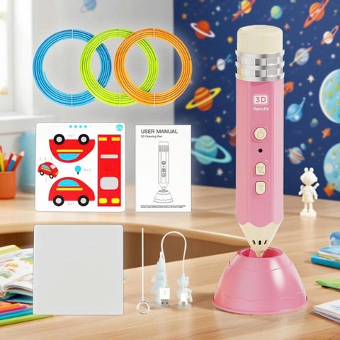 BÚT VẼ 3D SÁNG TẠO – VẼ KHÔNG CÒN GIỚI HẠN TRÊN GIẤY!