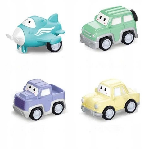 Máy bay đường ray thả xe ô tô có nhạc – đồ chơi 2in1 kèm ô tô mini siêu vui cho bé 3+