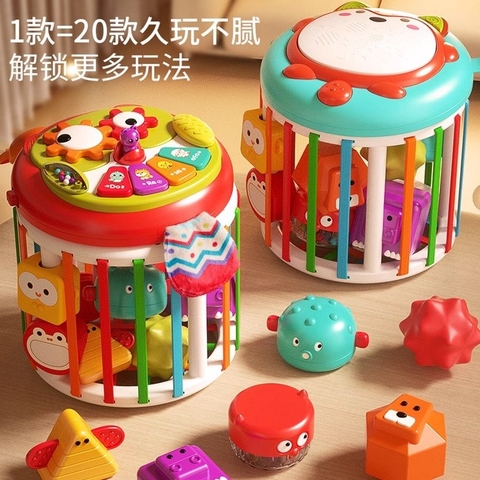 HỘP ĐAN DÂY BẬN RỘN – ĐỒ CHƠI “QUỐC DÂN” CHO BÉ 6M+