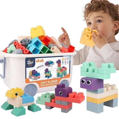 LEGO NHỰA DẺO – BÉ CHƠI AN TOÀN, SÁNG TẠO KHÔNG GIỚI HẠN 🎨
