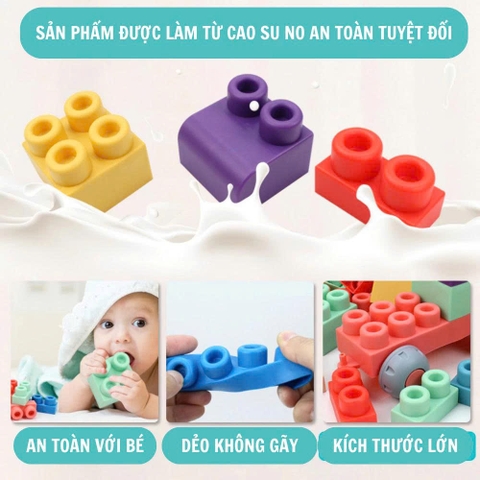 LEGO NHỰA DẺO – BÉ CHƠI AN TOÀN, SÁNG TẠO KHÔNG GIỚI HẠN 🎨