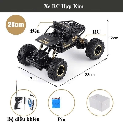 XE ĐIỀU KHIỂN HỢP KIM – OFFROAD “CHIẾN” MỌI ĐỊA HÌNH