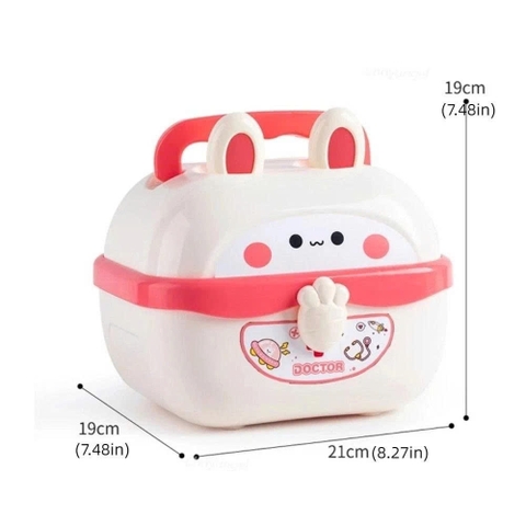 BỘ ĐỒ CHƠI BÁC SĨ THỎ 40 CHI TIẾT – BÉ VỪA CHƠI VỪA HỌC SIÊU THÍCH