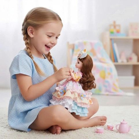 BÚP BÊ CÔNG CHÚA LOLITA – SIÊU XINH, BÉ GÁI NHÌN LÀ MÊ