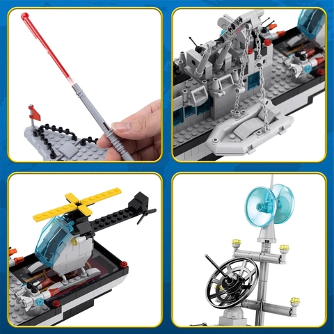LẮP RÁP WARSHIP Lắp Ghép Tàu Chiến – 8986 - 1442 CHI TIẾT ĐÂY 🔥