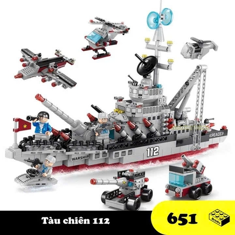 🚢 LẮP GHÉP TÀU CHIẾN WARSHIP 9165/ 9166 – NHỎ GỌN NHƯNG CỰC “CUỐN”