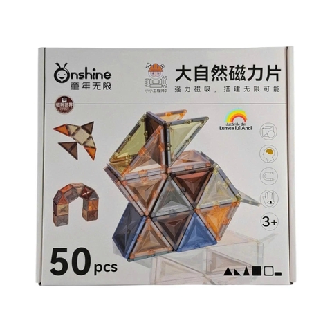 LẮP GHÉP NAM CHÂM ONSHINE 50PCS – BỘ ĐỒ CHƠI “QUỐC DÂN” GIÚP BÉ THÔNG MINH HƠN MỖI NGÀY