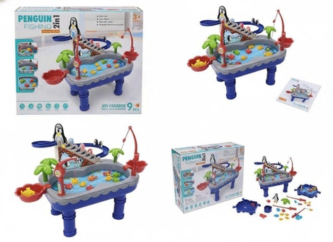 BÀN CÂU CÁ NAM CHÂM 2IN1 – BÉ CHƠI MÊ TÍT, CƯỜI KHÔNG NGỚT