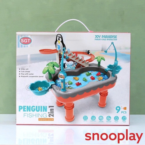 BÀN CÂU CÁ NAM CHÂM 2IN1 – BÉ CHƠI MÊ TÍT, CƯỜI KHÔNG NGỚT