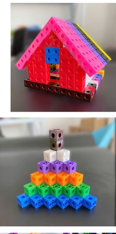 Linking Cubes Montessori - Bộ Học Liệu STEM Giúp Bé Học Toán, Đếm Số Và Phát Triển Tư Duy