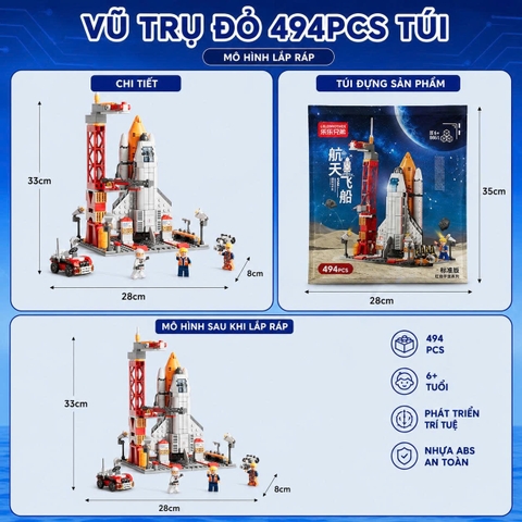 Lắp Tàu Chiến Khổng Lồ, mô hình tàu chiến 6 in 1, ghép máy bay, tàu chiến, xe tăng, giúp bé sáng tạo